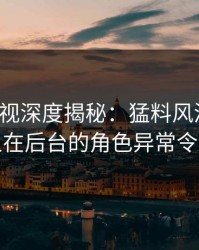 香蕉影视深度揭秘：猛料风波背后，神秘人在后台的角色异常令人意外